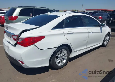 2014 Hyundai Sonata Gls z USA, uszkodzony, nr VIN 5NPEB4AC7EH816357